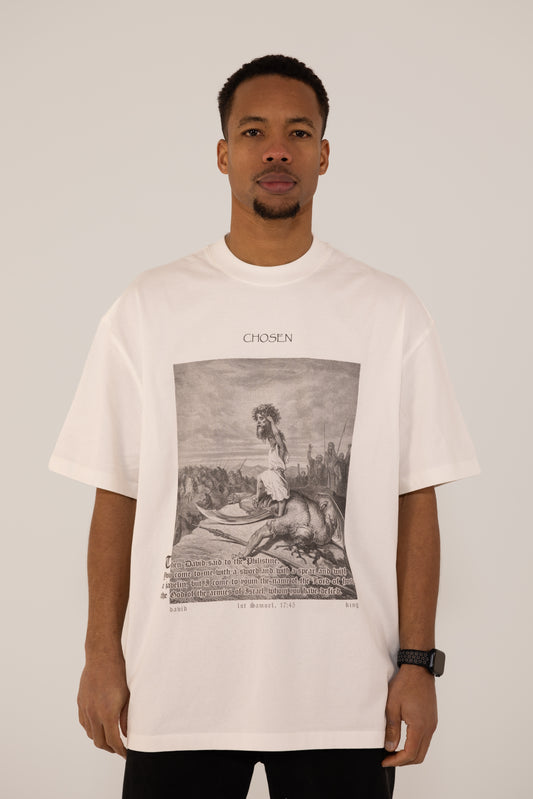 T-SHIRT "DAVID" - WHITE