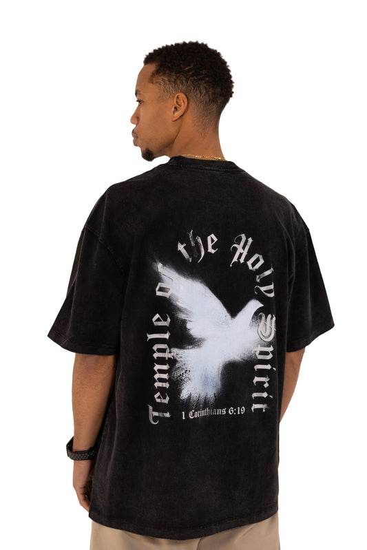 T-SHIRT "HOLY SPIRIT" - GRAY