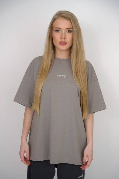 T-SHIRT "CHOSEN" - LIGHT GREY