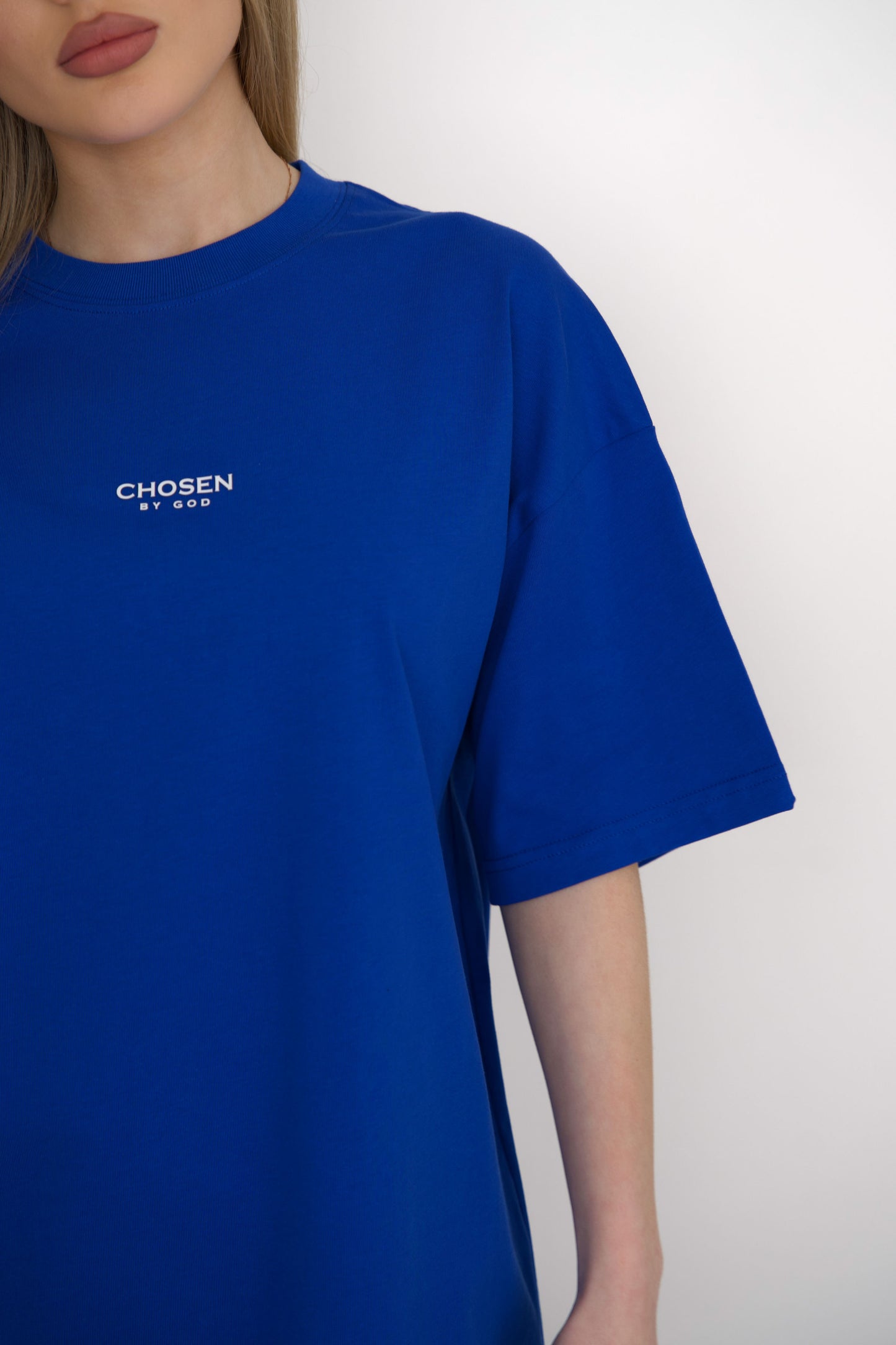 T-SHIRT "CHOSEN" - ROYAL BLUE