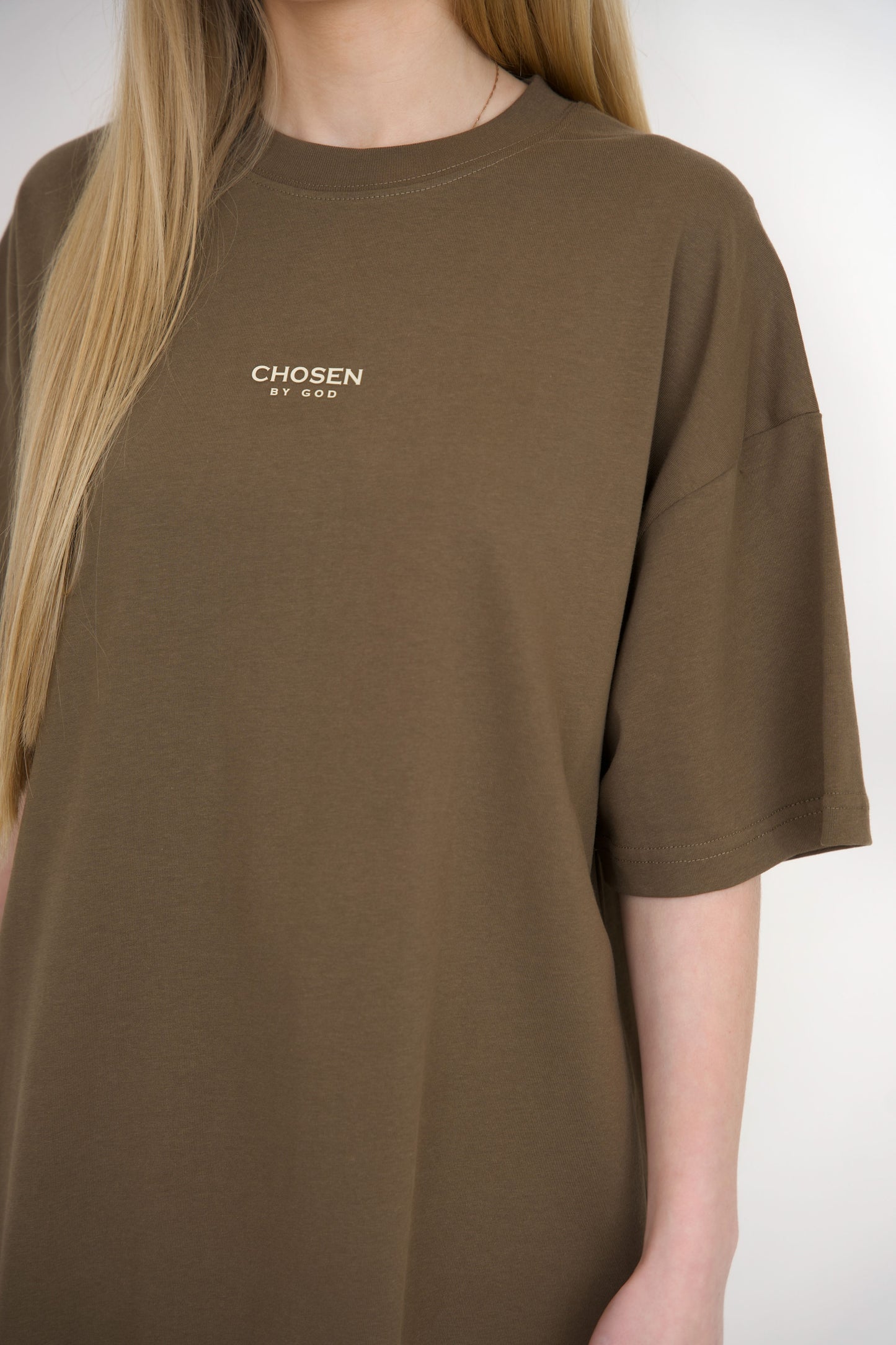 T-SHIRT "CHOSEN" - BROWN