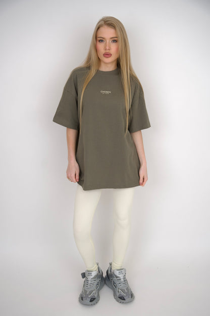 T-SHIRT "CHOSEN" - KHAKI