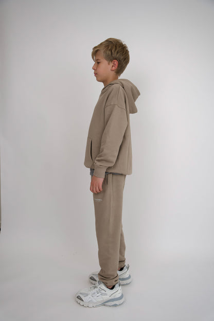 KIDS SUITS - TAUPE