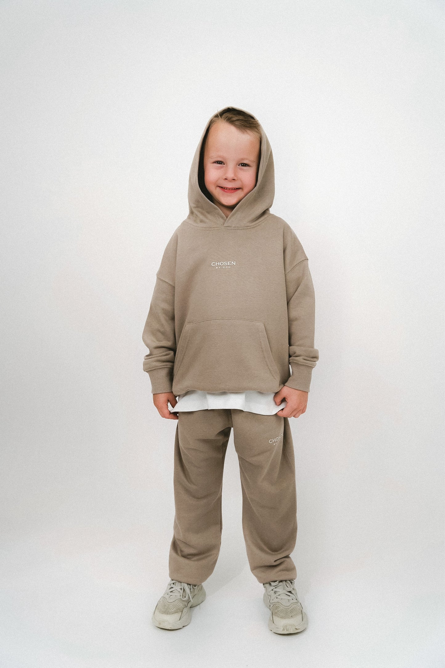 KIDS SUITS - TAUPE